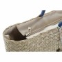 Saco de Praia DKD Home Decor 49 x 18 x 37 cm Natural Laranja Azul Marinho (2 Unidades) de DKD Home Decor, Sacos de tecido e d...