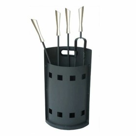 Fireplace Utensils DKD Home Decor Stainless steel Aluminium (15 x 15 x 62 cm) | Tienda24 - Global Online Shop Tienda24.eu