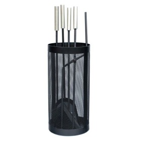 Fireplace Utensils DKD Home Decor Stainless steel Aluminium (15 x 15 x 62 cm) | Tienda24 - Global Online Shop Tienda24.eu