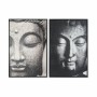 Pintura DKD Home Decor 62,5 x 4,5 x 93 cm Buda Oriental (2 Unidades) | Tienda24 - Global Online Shop Tienda24.eu