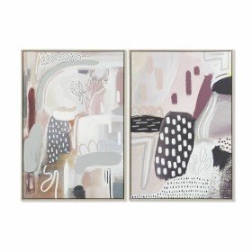 Pintura DKD Home Decor 140 x 3,5 x 70 cm Moderno (2 Unidades) | Tienda24 - Global Online Shop Tienda24.eu