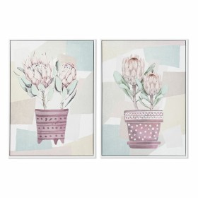 Cuadro DKD Home Decor Escandinavo 53 x 4,5 x 73 cm (2 Unidades) de DKD Home Decor, Impresiones sobre lienzo - Ref: S3028197, ...