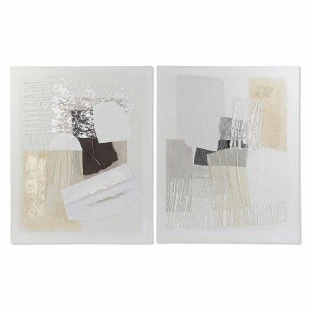 Cuadro DKD Home Decor 80 x 3,7 x 100 cm Abstracto Urbano (2 Unidades) de DKD Home Decor, Impresiones sobre lienzo - Ref: S302...