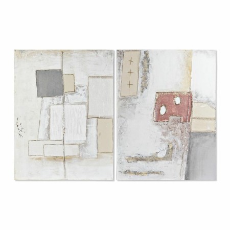 Cuadro DKD Home Decor 90 x 3,7 x 120 cm Abstracto Moderno (2 Unidades) de DKD Home Decor, Impresiones sobre lienzo - Ref: S30...