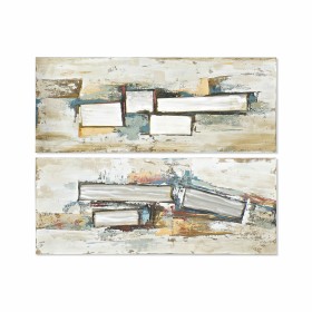 Cadre DKD Home Decor 150 x 3 x 60 cm Abstrait Loft (2 Unités) de DKD Home Decor, Impressions sur toile - Réf : S3028256, Prix...