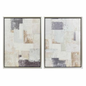 Cuadro DKD Home Decor Abstracto 60 x 3 x 80 cm Moderno (2 Unidades) de DKD Home Decor, Impresiones sobre lienzo - Ref: S30283...