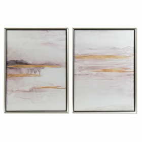 Pintura DKD Home Decor 60 x 3,5 x 80 cm Abstrato Urbana (2 Unidades) de DKD Home Decor, Impressões sobre tela - Ref: S3028341...