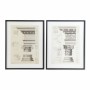 Cadre DKD Home Decor 60 x 3 x 76 cm Néoclassique (2 Unités) de DKD Home Decor, Impressions sur toile - Réf : S3028372, Prix :...