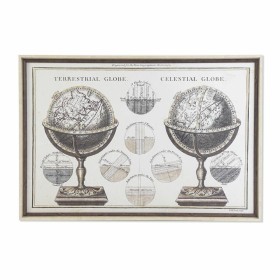 Quadro DKD Home Decor Mappamondo (95 x 3 x 65 cm) di DKD Home Decor, Stampe e quadri su tela - Rif: S3028376, Prezzo: 124,04 ...