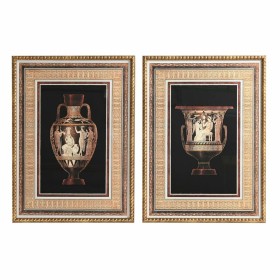 Painting DKD Home Decor 53 x 3 x 73 cm Vase Neoclassical (2 Units) by DKD Home Decor, Prints on Canvas - Ref: S3028379, Price...