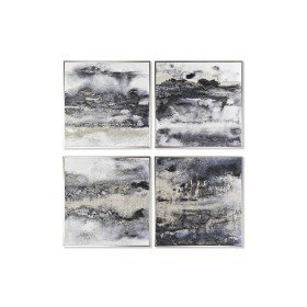 Pintura DKD Home Decor Abstrato 60 x 3 x 90 cm Moderno Lacado (2 Unidades) | Tienda24 - Global Online Shop Tienda24.eu