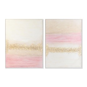 Bild DKD Home Decor 75,5 x 3,7 x 100 cm abstrakt Moderne (2 Stück) | Tienda24 - Global Online Shop Tienda24.eu