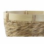 Set di Cestini DKD Home Decor Bambù Tropicale Juncus (40 x 40 x 23 cm) (3 Pezzi) di DKD Home Decor, Scatole decorative - Rif:...