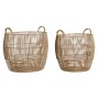 Korb-Set DKD Home Decor Metall Rattan (40 x 40 x 38 cm) von DKD Home Decor, Boxen & Kästen - Ref: S3028712, Preis: 68,58 €, R...