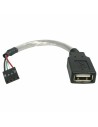 Adaptador Startech MDP2VGA Negro 0,13 m