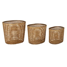 Korb-Set DKD Home Decor 54,5 x 43 x 50 cm Tropical von DKD Home Decor, Boxen & Kästen - Ref: S3028759, Preis: 114,89 €, Rabat...