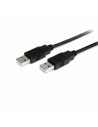 Cabo USB Startech USB2AA1M USB A Preto | Tienda24 Tienda24.eu