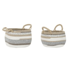 Basket set DKD Home Decor 30 x 30 x 20 cm Jute Boho by DKD Home Decor, Boxes - Ref: S3028810, Price: 32,37 €, Discount: %