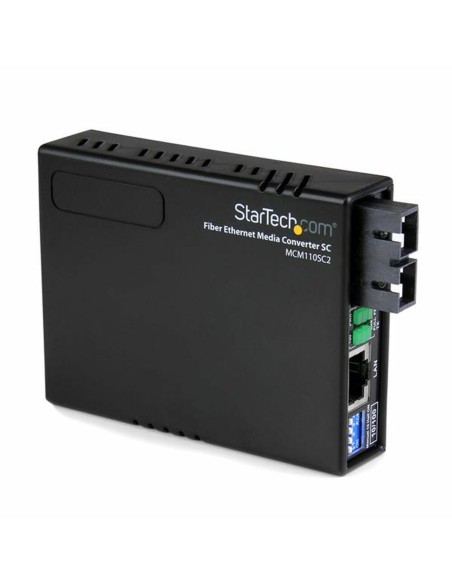 RJ45 to Fiber Optics Converter Startech MCM110SC2EU | Tienda24 Tienda24.eu