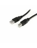 Cable USB A a USB B Startech USB2HAB30AC Negro | Tienda24 Tienda24.eu