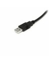 Cable USB A a USB B Startech USB2HAB30AC Negro | Tienda24 Tienda24.eu