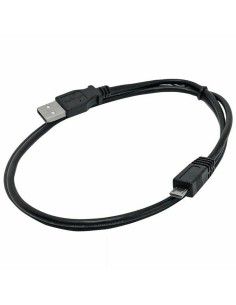 Câble USB-C NANOCABLE Noir 1 m (1 Unité) | Tienda24 Tienda24.eu