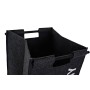 Cesto para la Ropa Sucia DKD Home Decor Negro Gris Madera 37 x 37 x 55 cm (2 Unidades) de DKD Home Decor, Cestos para la cola...