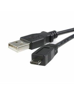 USB A to USB C Cable Startech R2ACC-50C-USB-CABLE Black 50 cm | Tienda24 Tienda24.eu