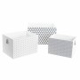 Juego de Cajas Decorativas DKD Home Decor (37 x 28 x 23 cm) de DKD Home Decor, Cajas - Ref: S3028890, Precio: 46,79 €, Descue...