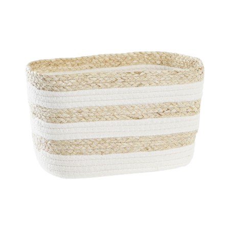 Cesta DKD Home Decor 28 x 20 x 18 cm Fibra natural de DKD Home Decor, Cajas - Ref: S3028895, Precio: 18,83 €, Descuento: %