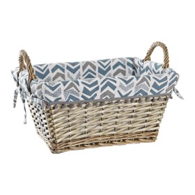 Basket DKD Home Decor Polyester wicker 40 x 30 x 20 cm by DKD Home Decor, Boxes - Ref: S3028900, Price: 21,93 €, Discount: %