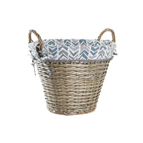 Cesta DKD Home Decor 44 x 44 x 42 cm Poliéster Mimbre de DKD Home Decor, Cajas - Ref: S3028901, Precio: 29,57 €, Descuento: %