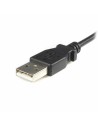 Kabel Micro USB Startech UUSBHAUB3M USB A Micro USB B Schwarz | Tienda24 Tienda24.eu