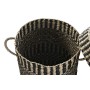 Basket set DKD Home Decor Colonial Fibre (45 x 45 x 56 cm) by DKD Home Decor, Boxes - Ref: S3028916, Price: 104,05 €, Discoun...