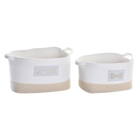 Set de basket DKD Home Decor 43 x 30 x 23 cm de DKD Home Decor, Boîtes - Réf : S3028923, Prix : 28,27 €, Remise : %