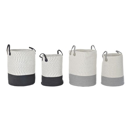 Korb-Set DKD Home Decor 40 x 40 x 52 cm (2 Stück) von DKD Home Decor, Boxen & Kästen - Ref: S3028926, Preis: 128,48 €, Rabatt: %