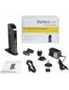 Hub USB Startech USB3SDOCKHD Schwarz 20 W | Tienda24 Tienda24.eu