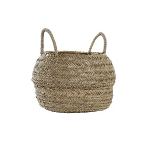 Decorative basket DKD Home Decor Natural Seagrass Boho 40 x 40 x 30 cm by DKD Home Decor, Boxes - Ref: S3028944, Price: 45,76...