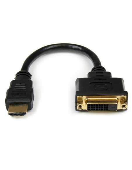 Adattatore HDMI Startech HDDVIMF8IN Nero da Startech, Cavi HDMI - Ref: S55057020, Precio: €16.35, Descuento: %