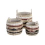 Juego de Cestas DKD Home Decor Fibra natural (30 x 30 x 25 cm) de DKD Home Decor, Cajas - Ref: S3028971, Precio: 56,75 €, Des...