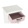 Mesa de Cabeceira DKD Home Decor Infantil Cinzento Cor de Rosa Branco Amarelo (40 x 29 x 73,5 cm) | Tienda24 - Global Online Shop Tienda24.eu