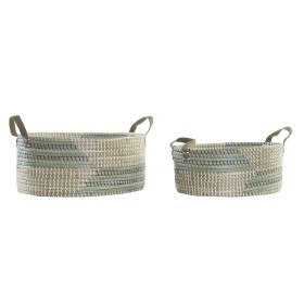 Basket set DKD Home Decor Tropical (45 x 35 x 18 cm) by DKD Home Decor, Boxes - Ref: S3028987, Price: 61,61 €, Discount: %