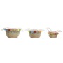 Basket set DKD Home Decor Polyester Pompoms (57 x 45 x 42,5 cm) by DKD Home Decor, Boxes - Ref: S3029000, Price: 63,37 €, Dis...