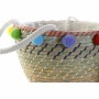 Conjunto de Cestas DKD Home Decor Poliéster Pompons (57 x 45 x 42,5 cm) de DKD Home Decor, Caixas - Ref: S3029000, Preço: 63,...