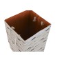 Laundry basket DKD Home Decor With lid 36 x 36 x 55 cm Grey Orange (3 Units) | Tienda24 - Global Online Shop Tienda24.eu