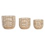 Set de basket DKD Home Decor Métal PP (36 x 36 x 32 cm) de DKD Home Decor, Boîtes - Réf : S3029039, Prix : 54,55 €, Remise : %