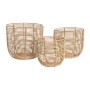 Set de basket DKD Home Decor Métal PP (36 x 36 x 32 cm) de DKD Home Decor, Boîtes - Réf : S3029039, Prix : 54,55 €, Remise : %