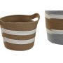 Set de basket DKD Home Decor 33 x 33 x 26 cm Fibre naturelle Boho (2 Unités) de DKD Home Decor, Boîtes - Réf : S3029051, Prix...