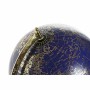 Globe DKD Home Decor Blue Golden Metal 27 x 25 x 36 cm by DKD Home Decor, Geography - Ref: S3029115, Price: 36,98 €, Discount: %