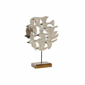 Figurine Décorative DKD Home Decor Beige Fer Oiseaux (38 x 11,5 x 54 cm) de DKD Home Decor, Objets de décoration - Réf : S302...